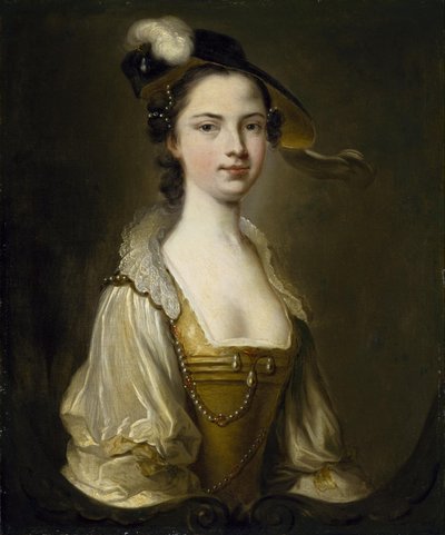 Retrato de una dama de Thomas Hudson